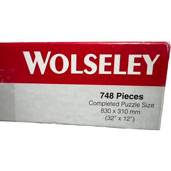 Wolseley Canvas Jigsaw Puzzle by Elsworth 748 Piece 32 x 12 Autos Transportation - Picture 2 of 6